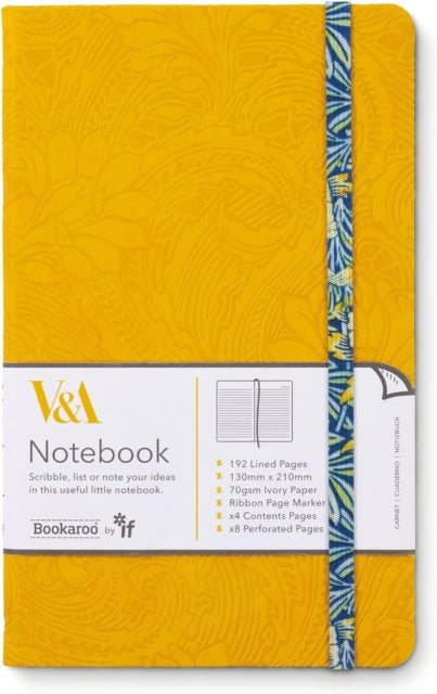 V & A Bookaroo A5 Harry Potter Morris Tulip & Willow-5035393495015