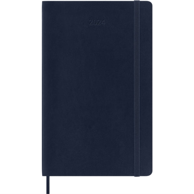 Moleskine 2024 12-Month Weekly Large Softcover Notebook-8056598856644