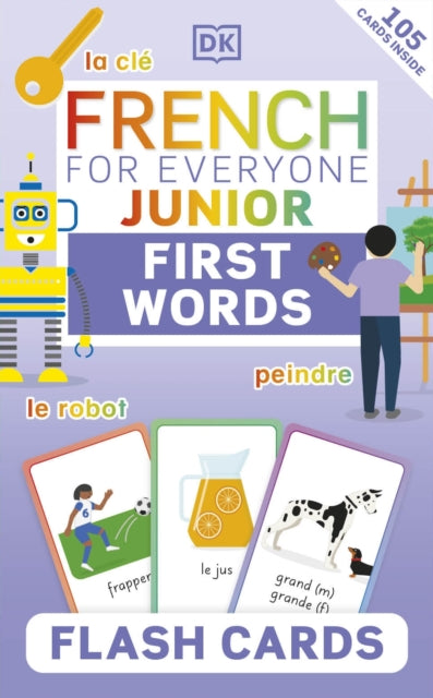 French for Everyone Junior First Words Flash Cards-9780241601402