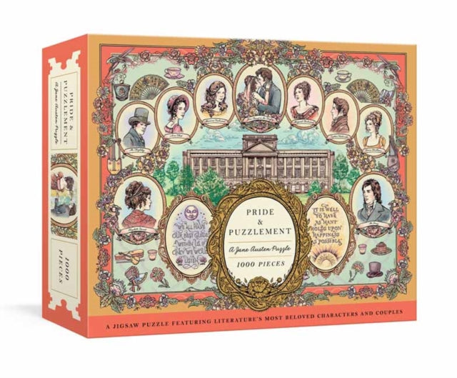 Pride and Puzzlement: A Jane Austen Puzzle : A 1000-Piece Jigsaw Puzzle Featuring Literature's Most Beloved Characters and Subtitle change: Couples: Jigsaw Puzzles for Adults-9780593137642