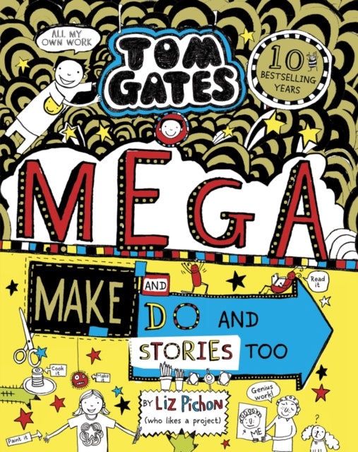 Tom Gates: Mega Make and Do (and Stories Too!)-9780702301636