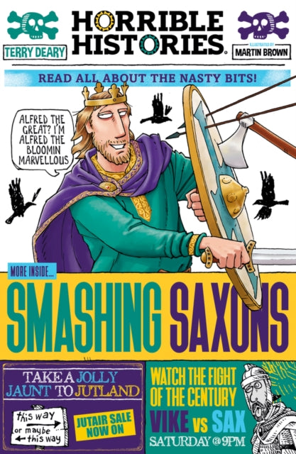 Smashing Saxons (newspaper edition)-9780702331015
