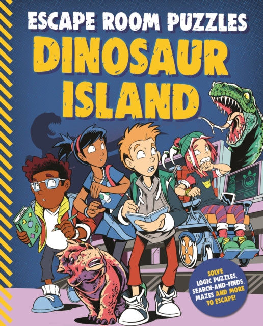 Escape Room Puzzles: Dinosaur Island-9780753446171