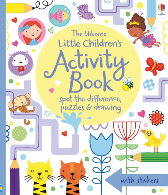 Little Children's Activity Book Spot the Difference, Puzzles and Drawing-9781409586555