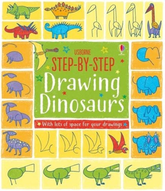 Step-by-Step Drawing Dinosaurs-9781474921596