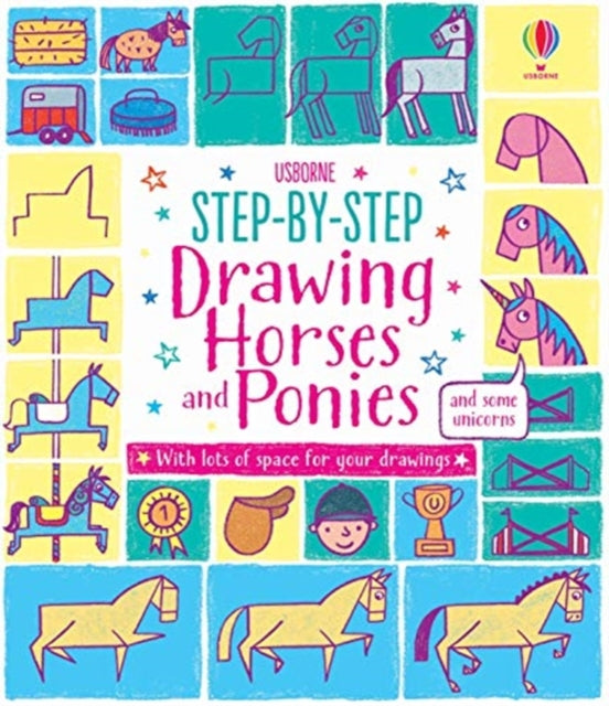 Step-by-Step Drawing Horses and Ponies-9781474933780