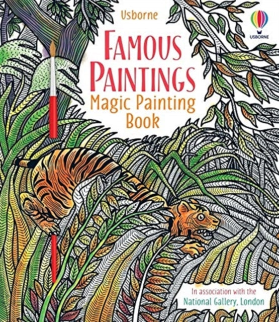 Famous Paintings Magic Painting Book-9781474986243