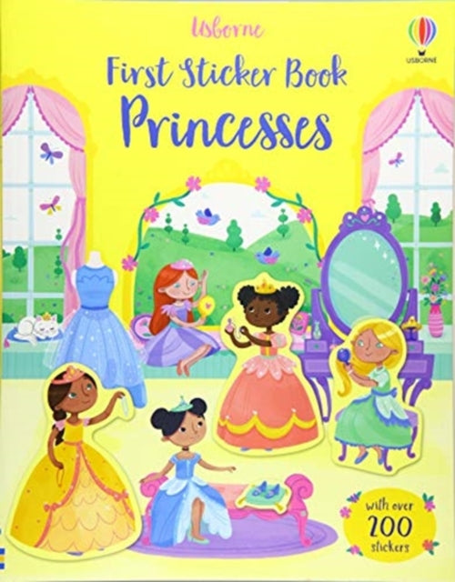 First Sticker Book Princesses-9781474986618