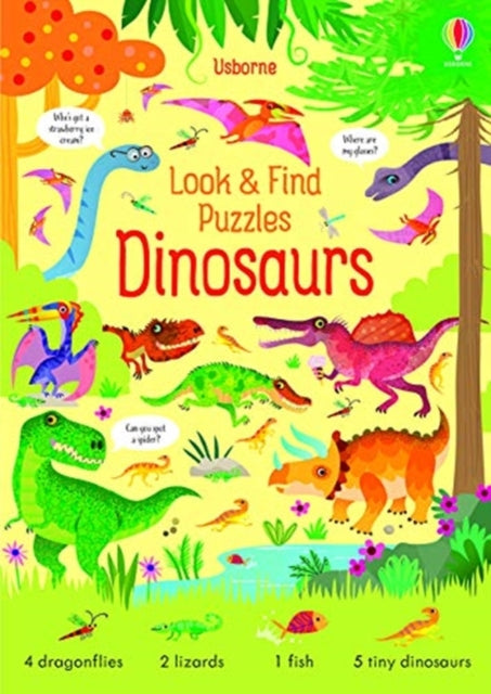 Look and Find Puzzles: Dinosaurs-9781474988766