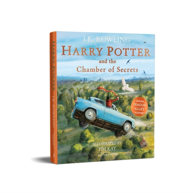 Harry Potter and the Chamber of Secrets : Illustrated Edition-9781526609205