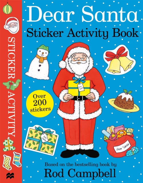 Dear Santa Sticker Activity Book-9781529074703