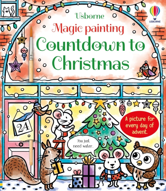 Magic Painting Countdown to Christmas-9781801319096