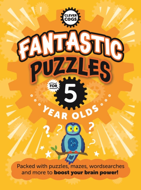 Fantastic Puzzles For Five Year Olds-9781915613097