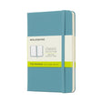 Moleskine Reef Blue Notebook Pocket Plain Hard-8058341715284
