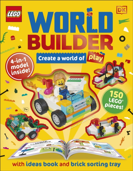 LEGO World Builder : Create a World of Play with 4-in-1 Model and 150+ Build Ideas!-9780241671931