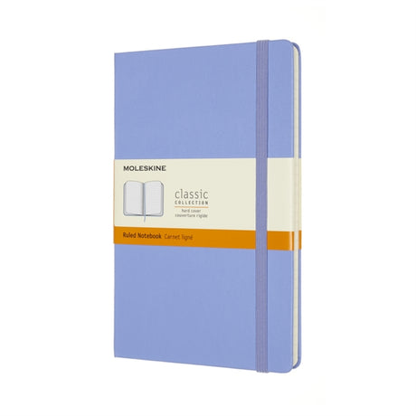 Moleskine Large Ruled Hardcover Notebook : Hydrangea Blue-8056420850819