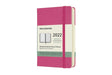 Moleskine 2022 12-Month Weekly Pocket Hardcover Notebook : Bougainvillea Pink-8056420858709