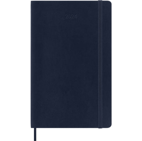 Moleskine 2024 12-Month Weekly Large Softcover Notebook-8056598856644