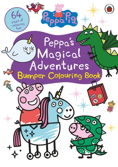 Peppa's Magical Adventures Bumper Colouring Book-9780241634080