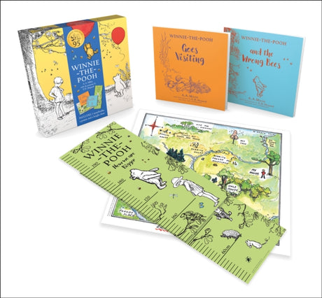 Winnie-the-Pooh: Gift Box (with 2x books, height chart & poster)-9780755503292