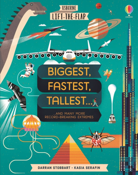 Lift-the-Flap Biggest, Fastest, Tallest...-9781474950855
