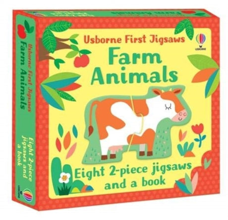 Usborne First Jigsaws: Farm Animals-9781474988544