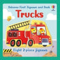 Usborne First Jigsaws and Book: Trucks-9781474997997