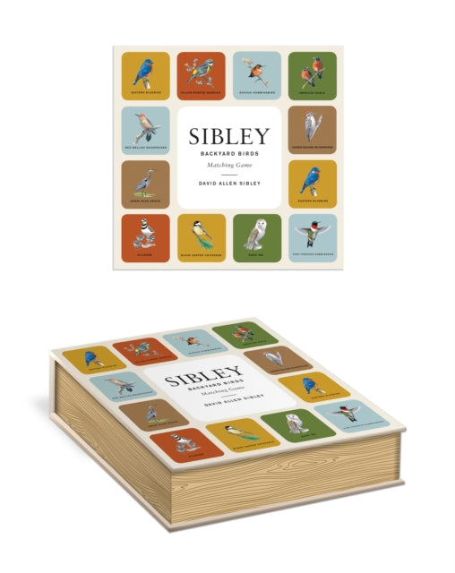 Sibley Backyard Birds Matching Game-9781524762629