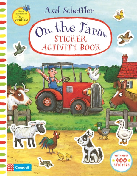 On The Farm Sticker Activity Book-9781529056938