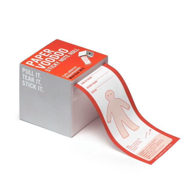 Knock Knock Paper Voodoo Sticky Note Roll-9781683490654