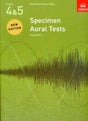 Specimen Aural Tests, Grades 4 & 5 : New Edition from 2011-9781848492523